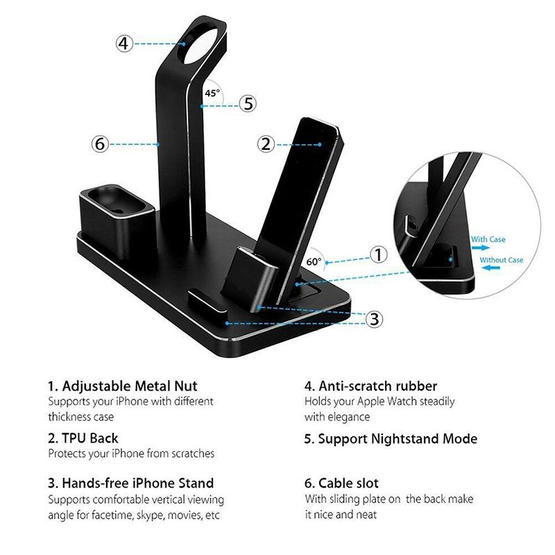 4 IN 1 Charging Dock for Apple products