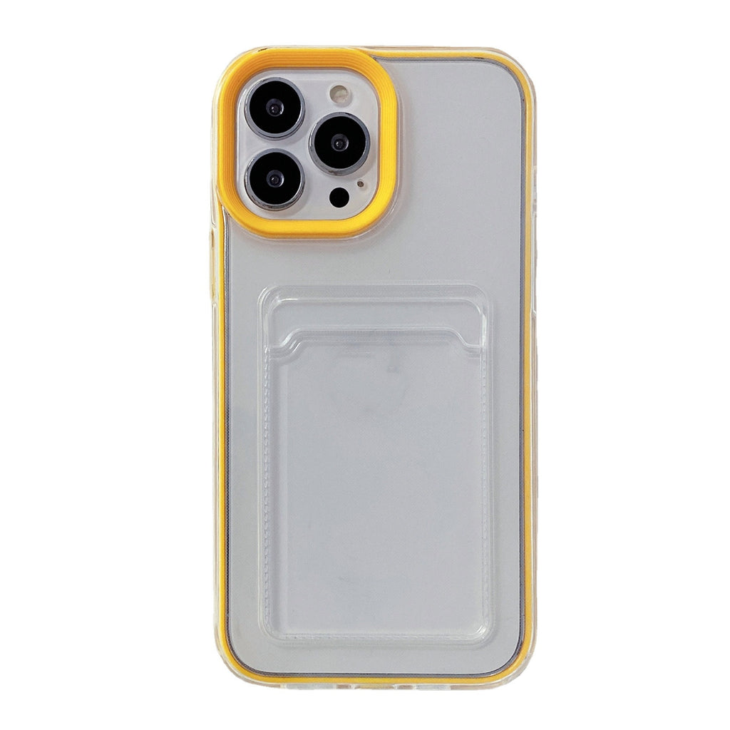 Simple Transparent Card Insert Phone Case
