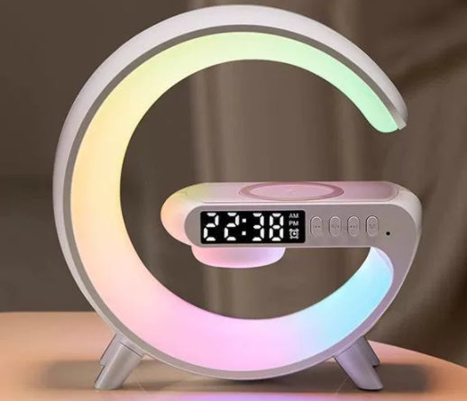 New Intelligent G Shaped LED Lamp Bluetooth Speaker